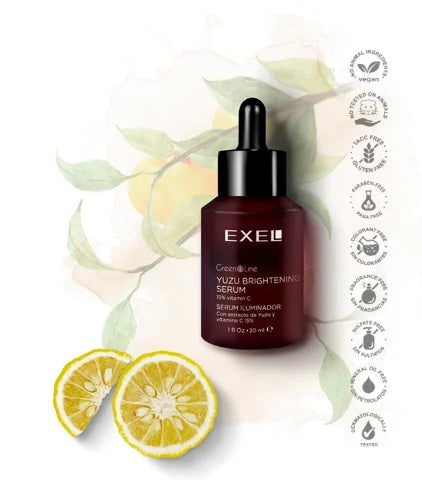 EXEL Yuzu Brightening Serum — Serum Iluminador 15% Vitamina C, 30 ml
